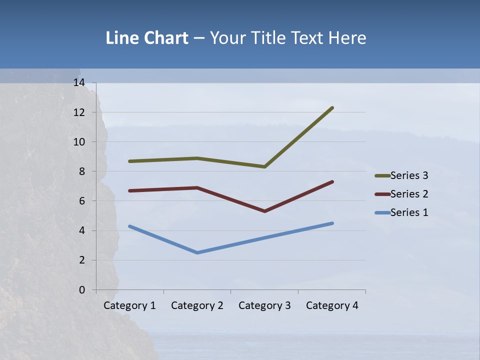Black Rock Jumper PowerPoint Template