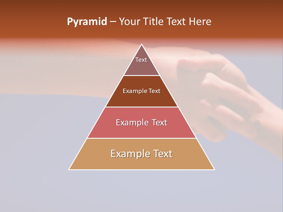 Group Of People Hands In The Air PowerPoint Template