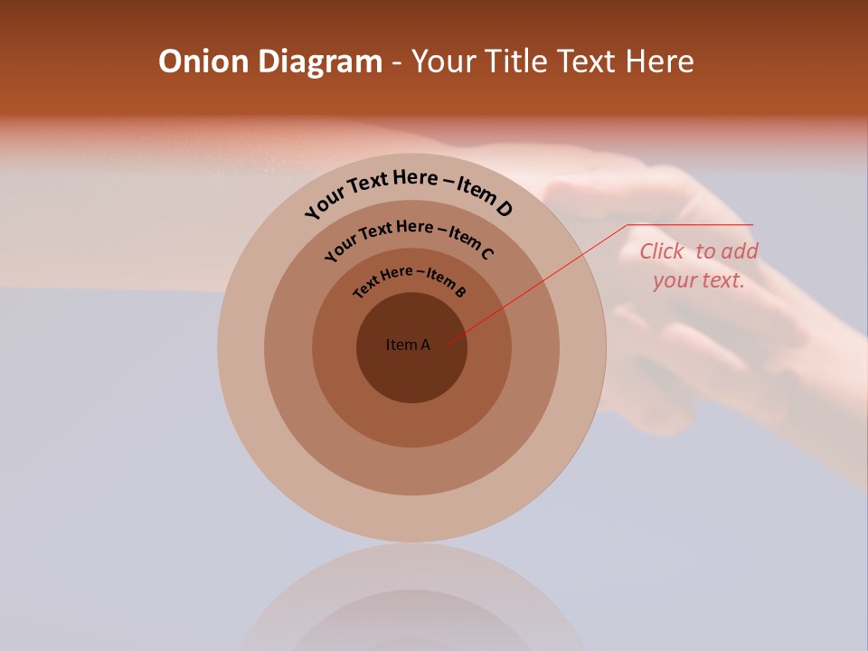 Group Of People Hands In The Air PowerPoint Template