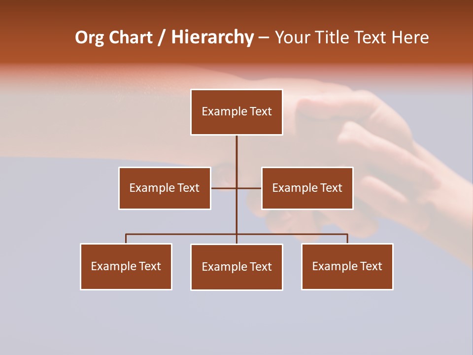 Group Of People Hands In The Air PowerPoint Template