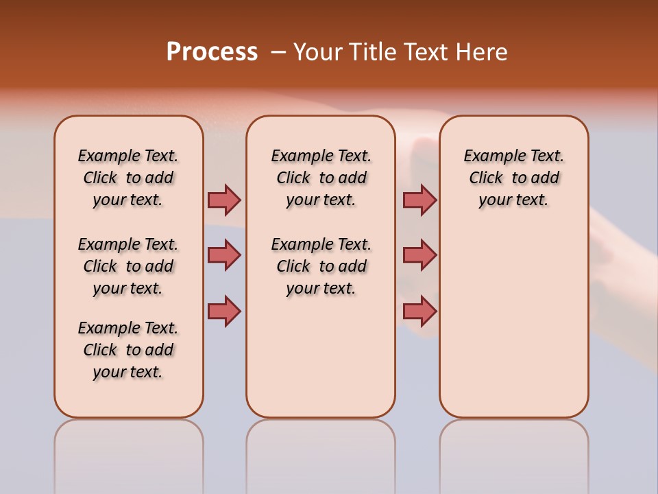 Group Of People Hands In The Air PowerPoint Template