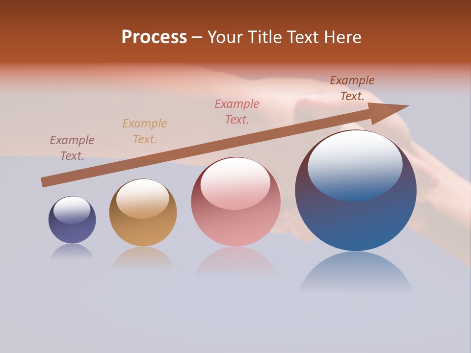 Group Of People Hands In The Air PowerPoint Template