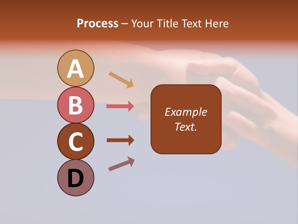 Group Of People Hands In The Air PowerPoint Template