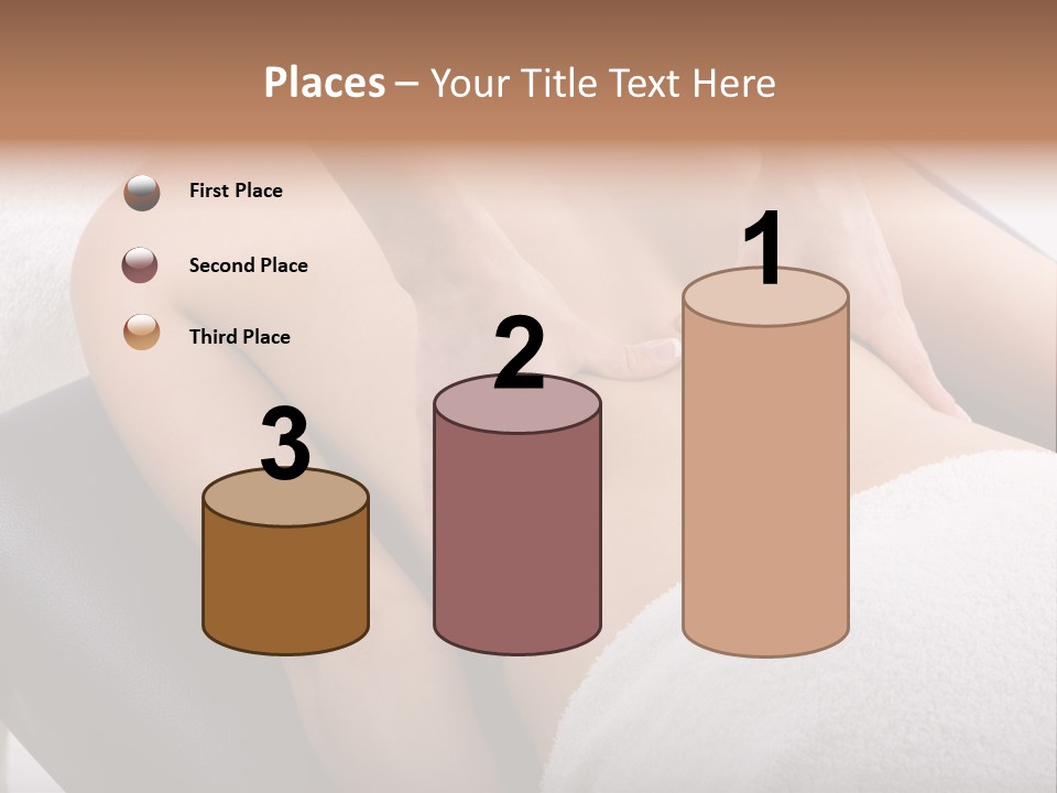 Young Girl Getting Massage From A Therapist PowerPoint Template