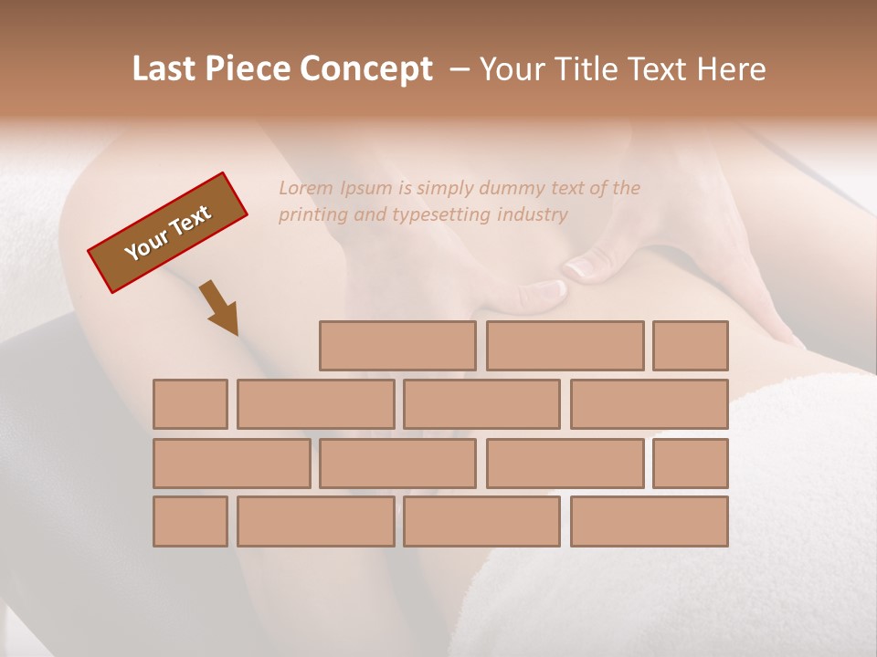 Young Girl Getting Massage From A Therapist PowerPoint Template