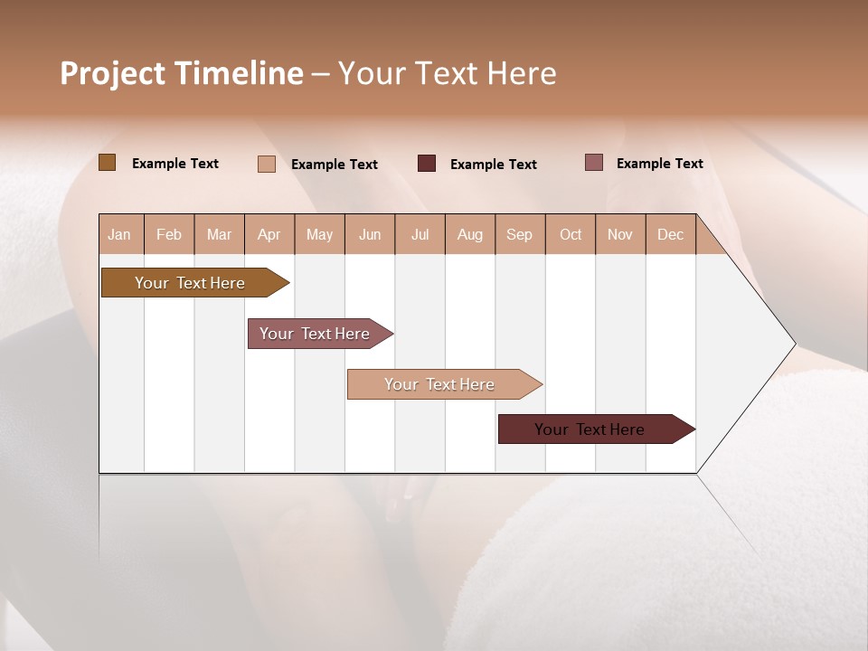 Young Girl Getting Massage From A Therapist PowerPoint Template