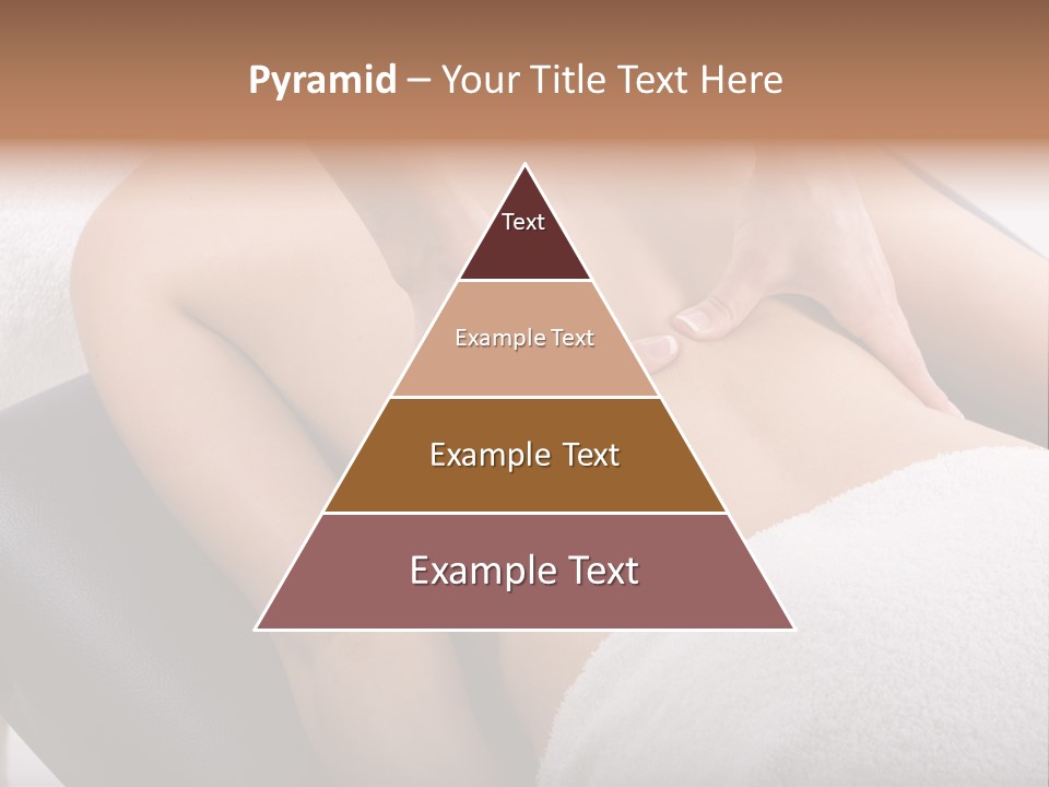 Young Girl Getting Massage From A Therapist PowerPoint Template