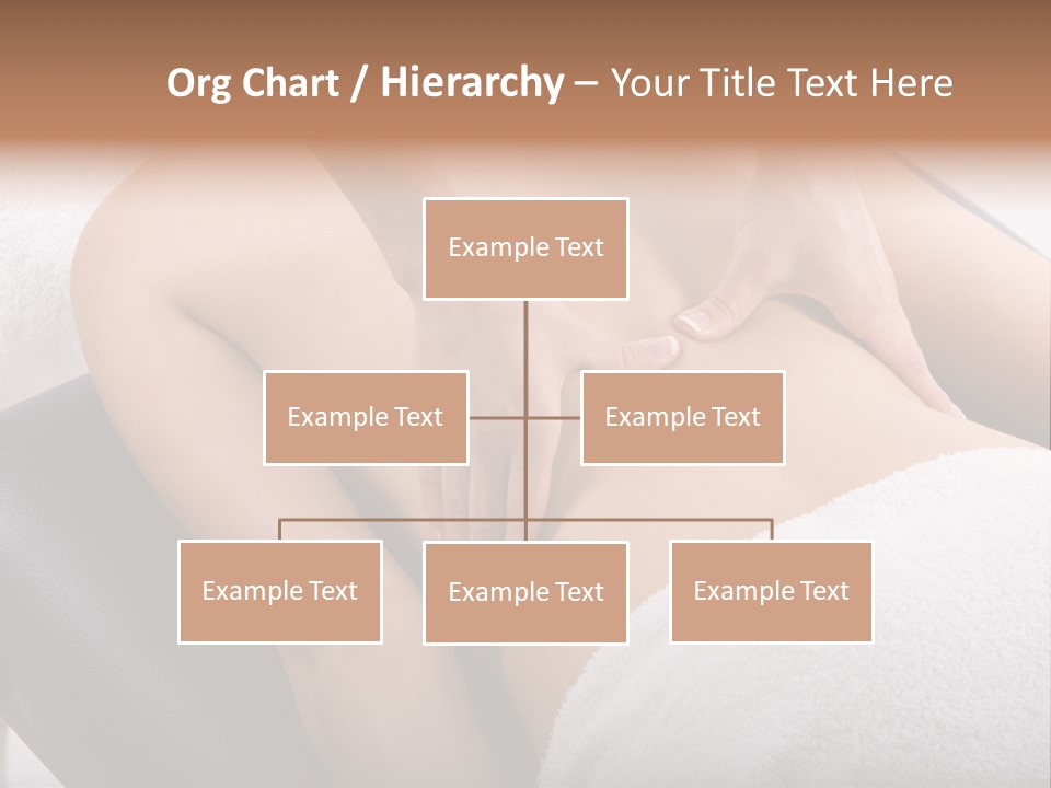 Young Girl Getting Massage From A Therapist PowerPoint Template