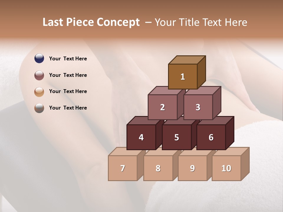 Young Girl Getting Massage From A Therapist PowerPoint Template