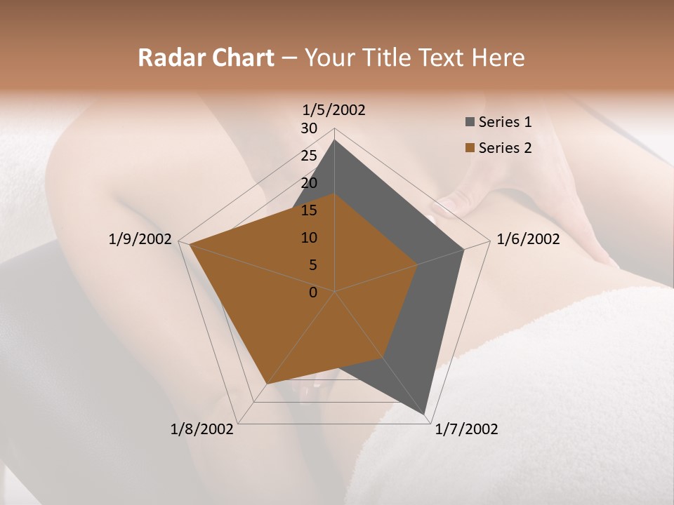 Young Girl Getting Massage From A Therapist PowerPoint Template