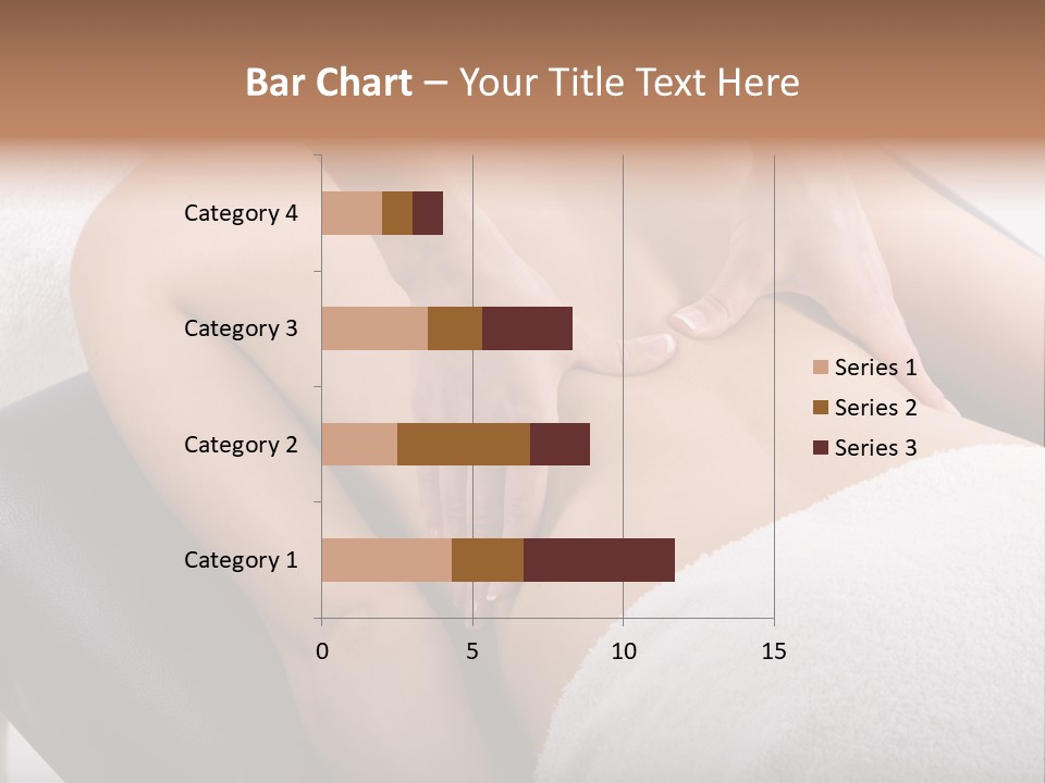 Young Girl Getting Massage From A Therapist PowerPoint Template