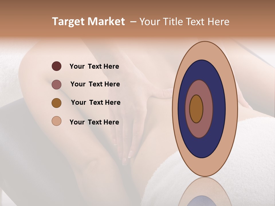 Young Girl Getting Massage From A Therapist PowerPoint Template