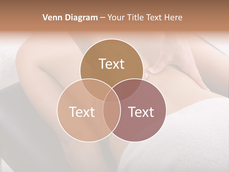 Young Girl Getting Massage From A Therapist PowerPoint Template