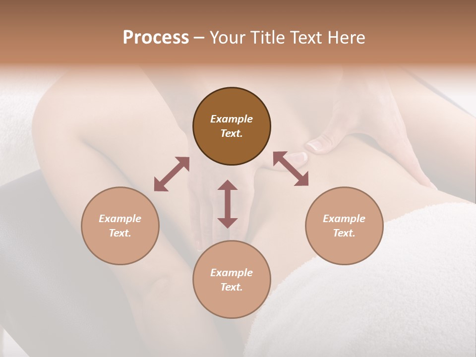 Young Girl Getting Massage From A Therapist PowerPoint Template