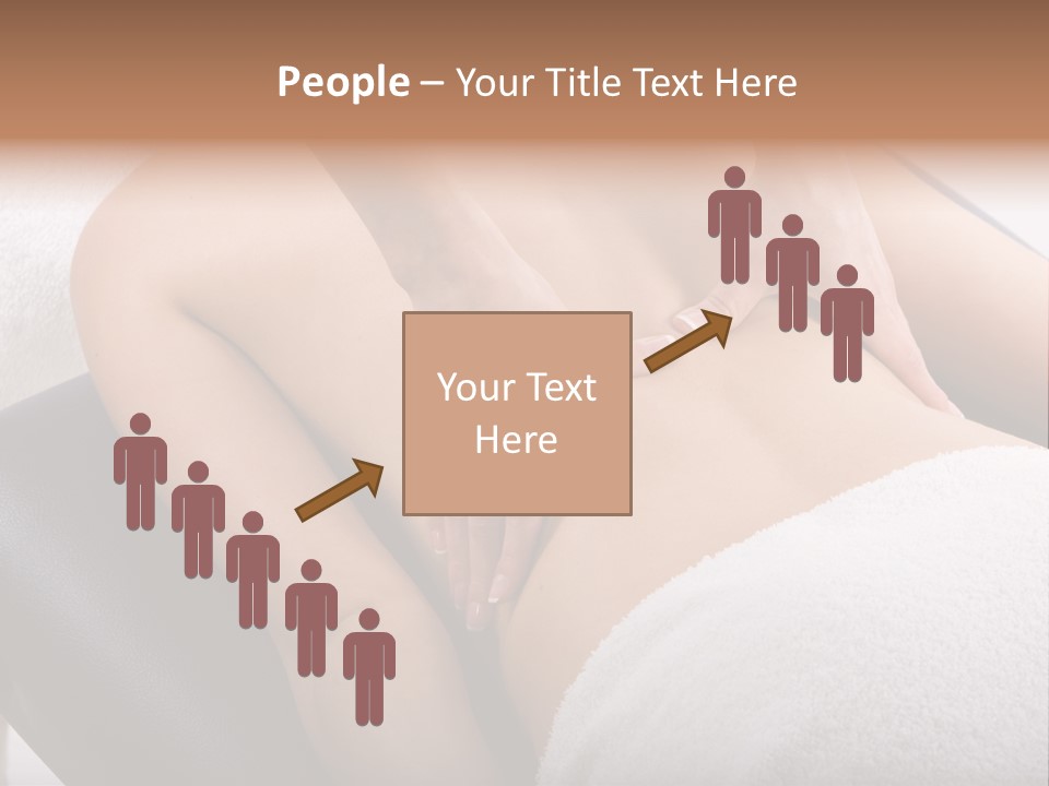 Young Girl Getting Massage From A Therapist PowerPoint Template