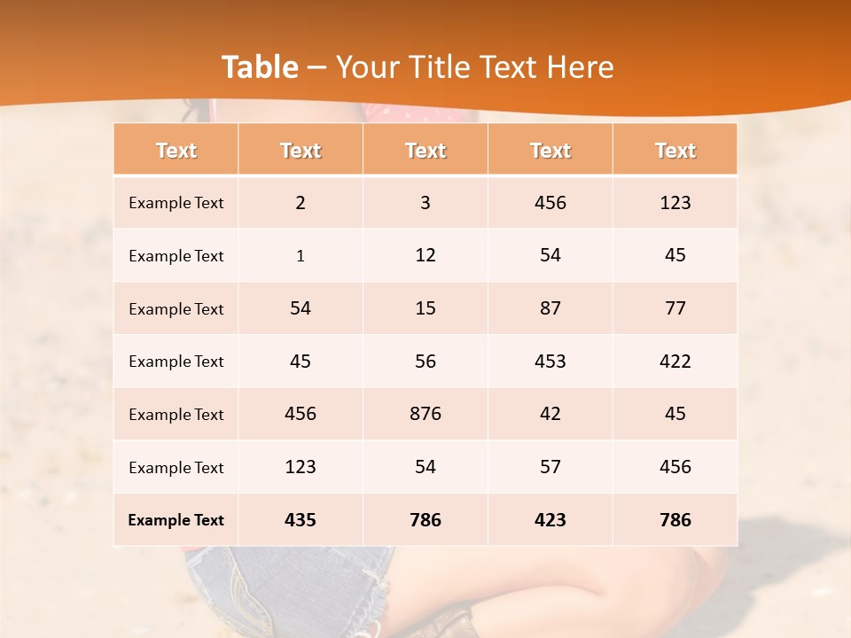 Beautiful Young Cowgirl PowerPoint Template