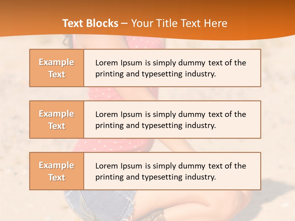 Beautiful Young Cowgirl PowerPoint Template