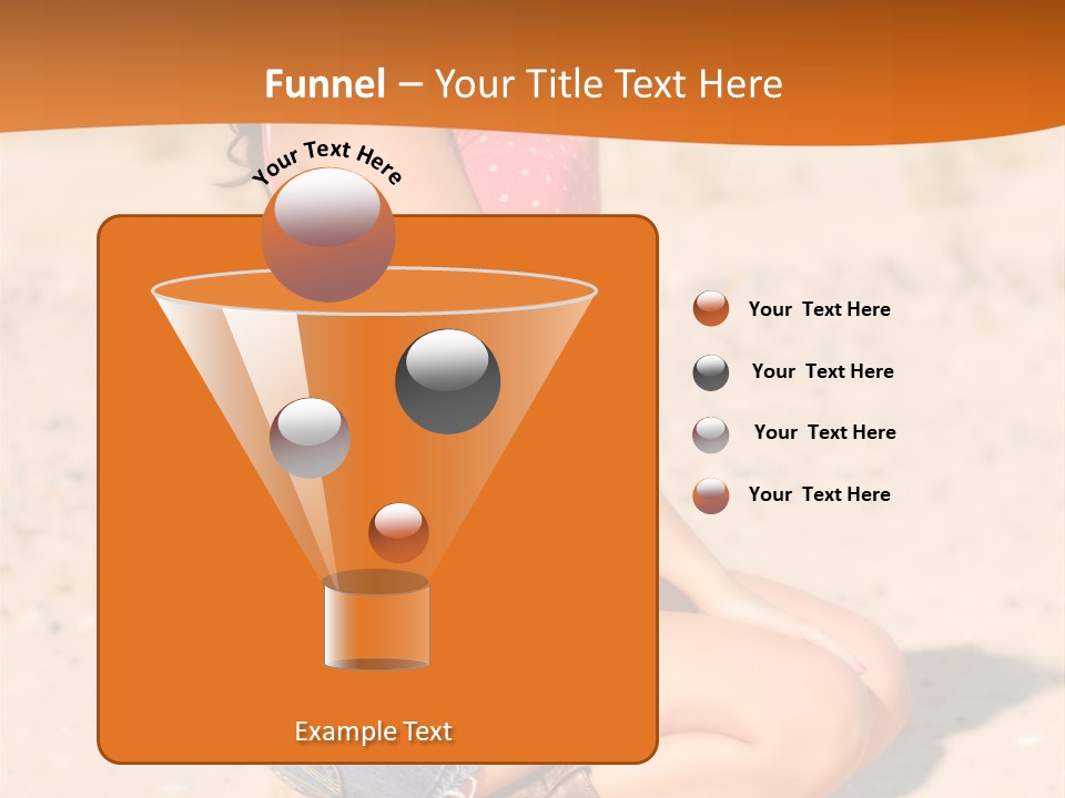 Beautiful Young Cowgirl PowerPoint Template