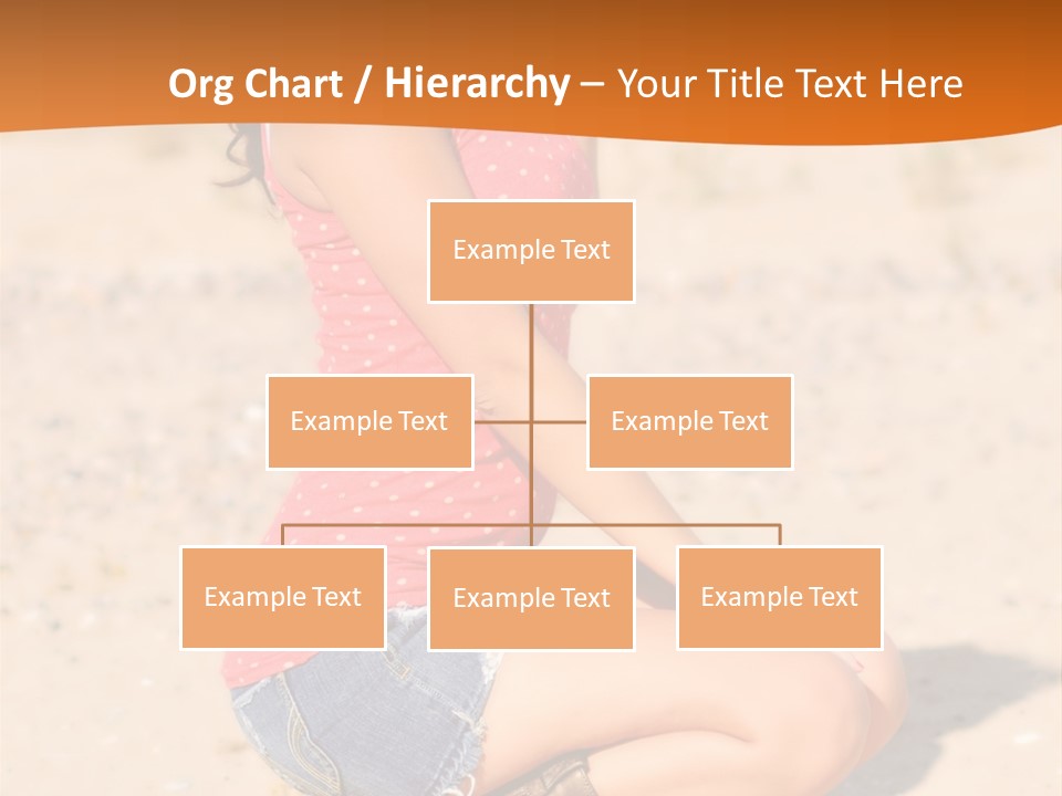 Beautiful Young Cowgirl PowerPoint Template