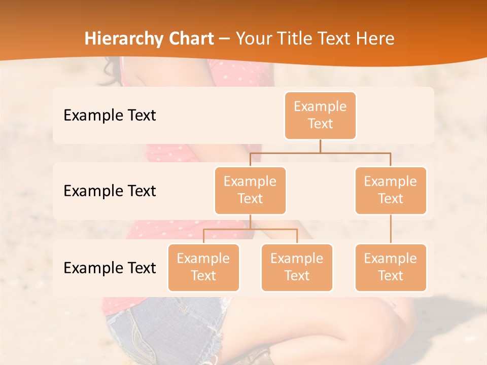 Beautiful Young Cowgirl PowerPoint Template