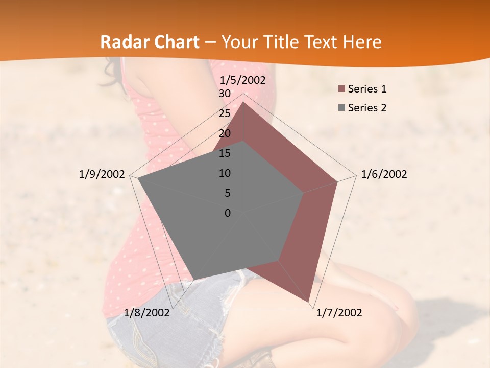 Beautiful Young Cowgirl PowerPoint Template