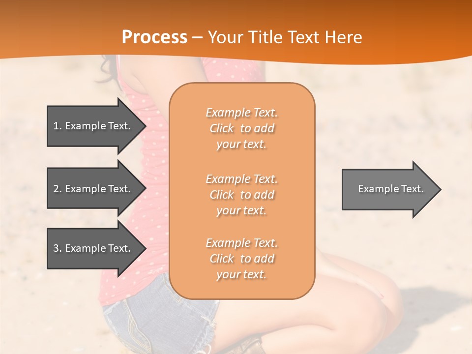 Beautiful Young Cowgirl PowerPoint Template