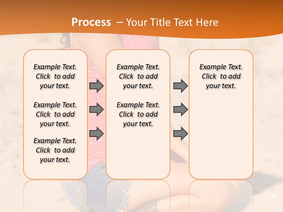 Beautiful Young Cowgirl PowerPoint Template