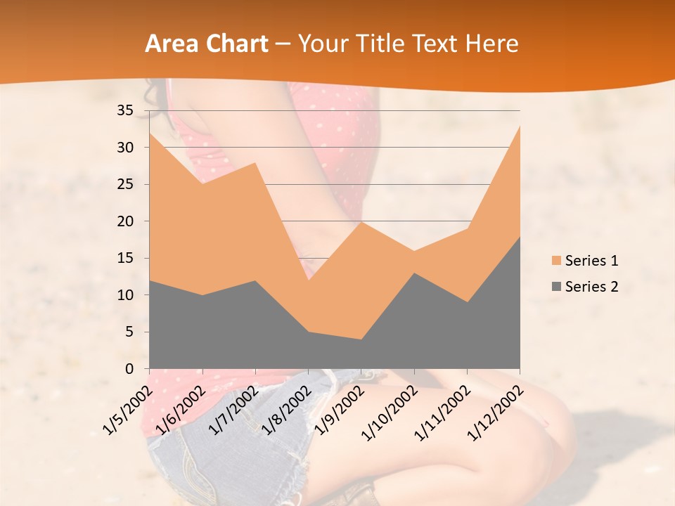 Beautiful Young Cowgirl PowerPoint Template