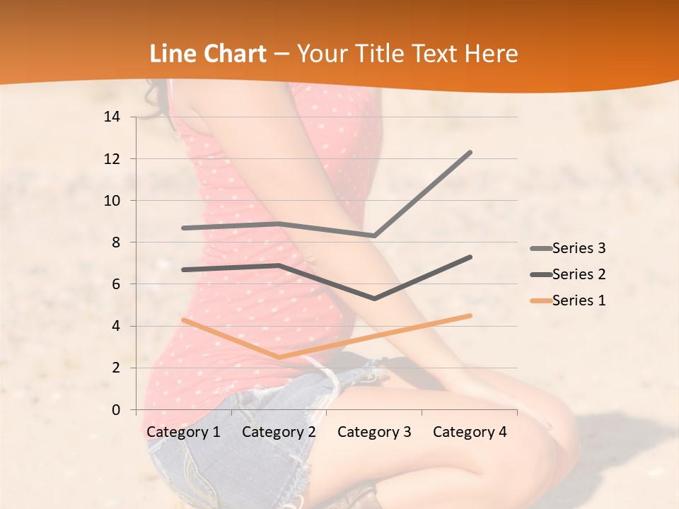 Beautiful Young Cowgirl PowerPoint Template