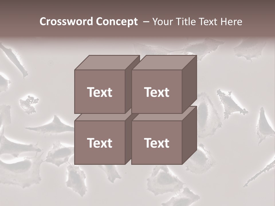 A Picture Of A Group Of Plants On A Table PowerPoint Template