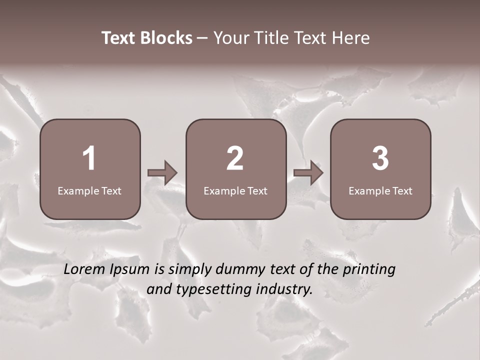 A Picture Of A Group Of Plants On A Table PowerPoint Template