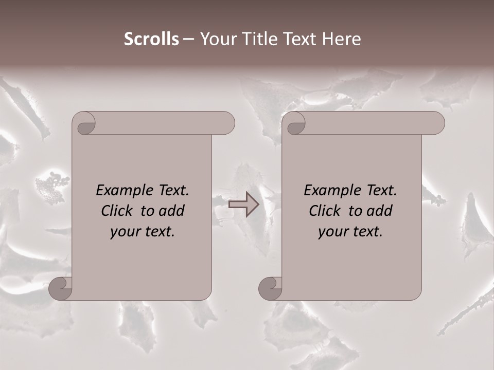 A Picture Of A Group Of Plants On A Table PowerPoint Template
