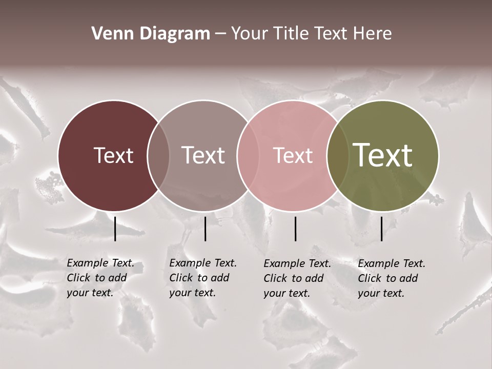 A Picture Of A Group Of Plants On A Table PowerPoint Template