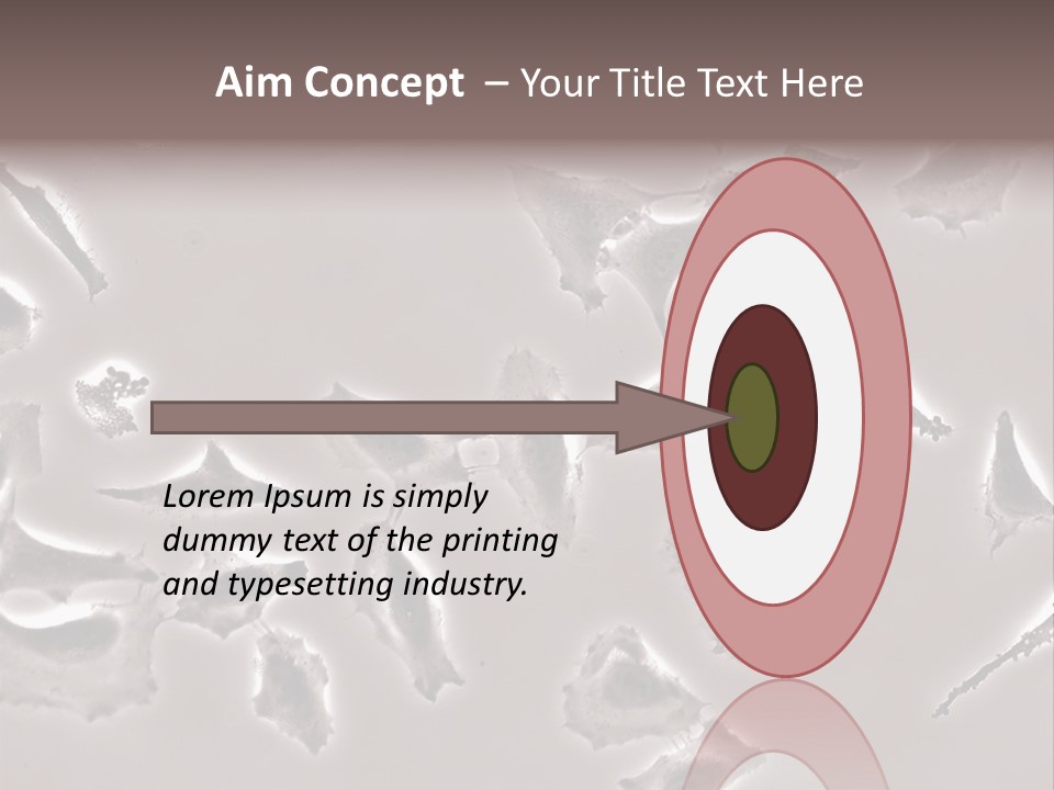 A Picture Of A Group Of Plants On A Table PowerPoint Template