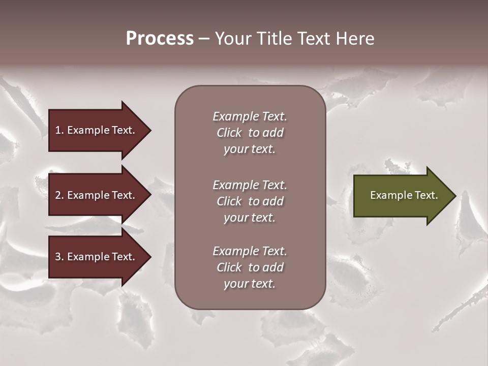 A Picture Of A Group Of Plants On A Table PowerPoint Template