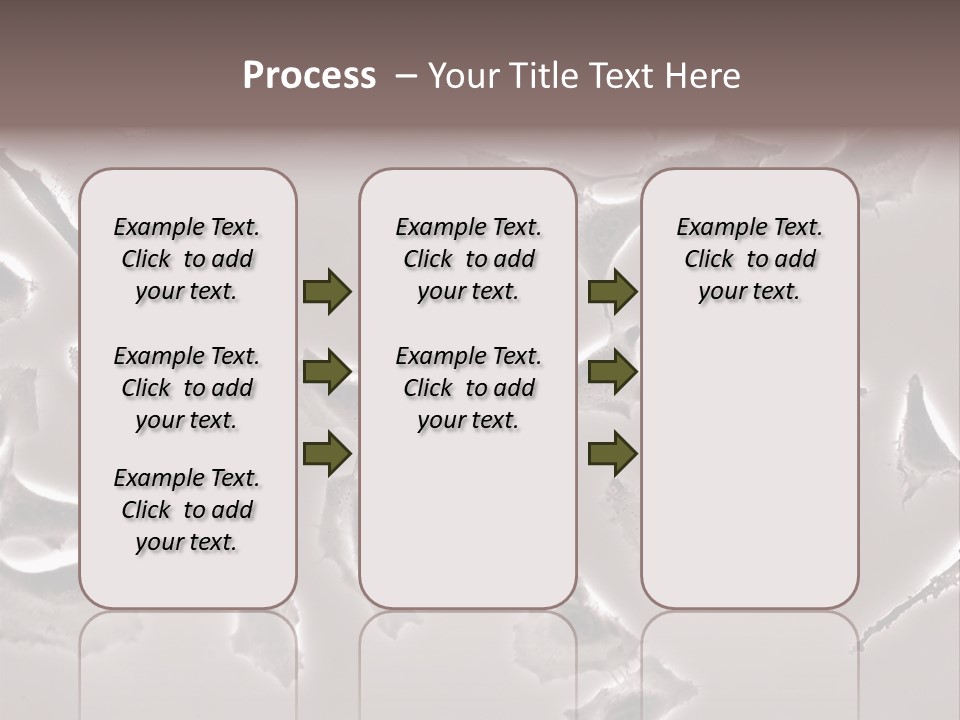 A Picture Of A Group Of Plants On A Table PowerPoint Template