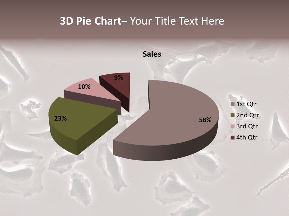 A Picture Of A Group Of Plants On A Table PowerPoint Template