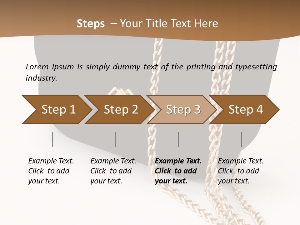 Evening Purse PowerPoint Template