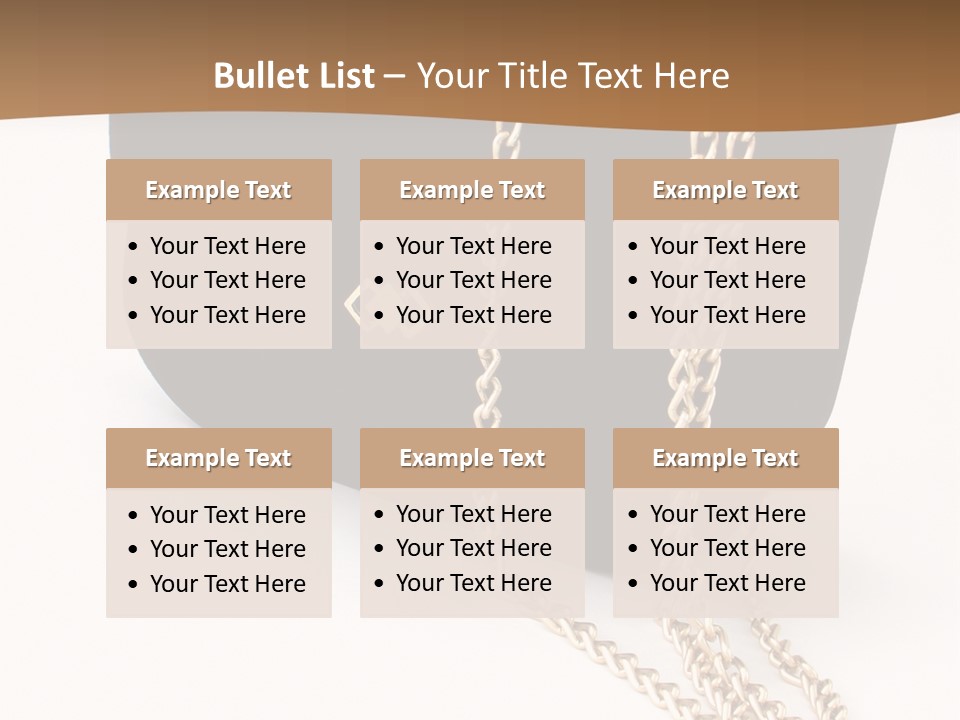 Evening Purse PowerPoint Template