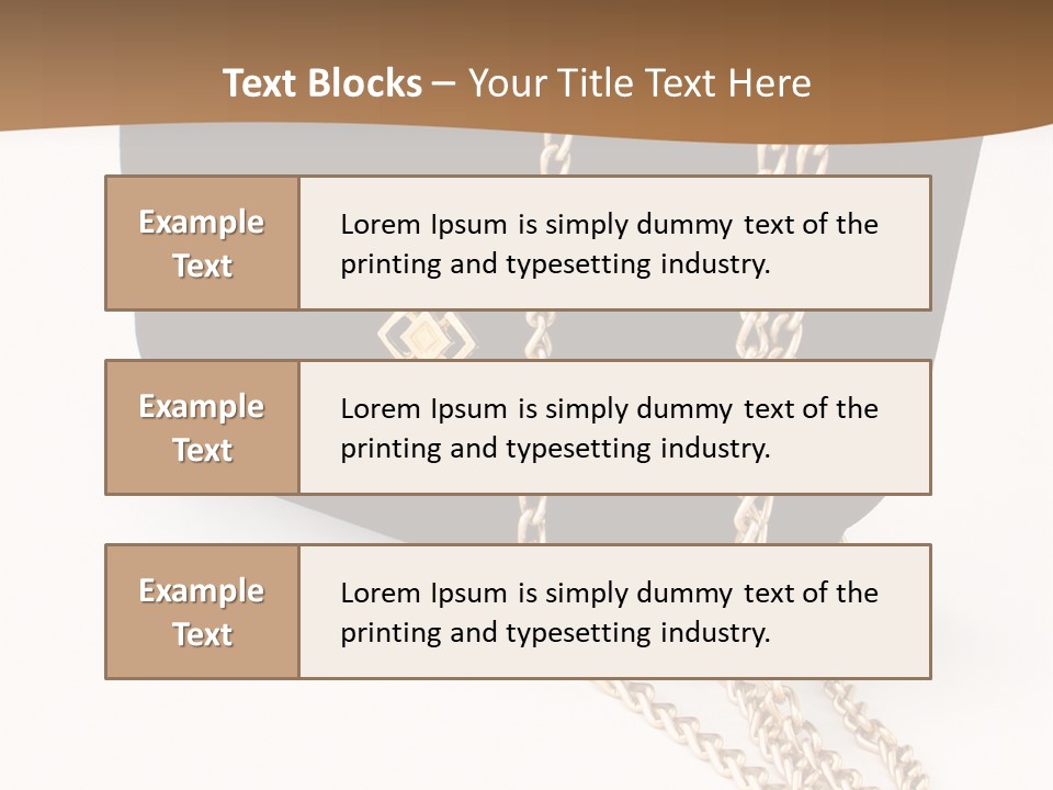 Evening Purse PowerPoint Template