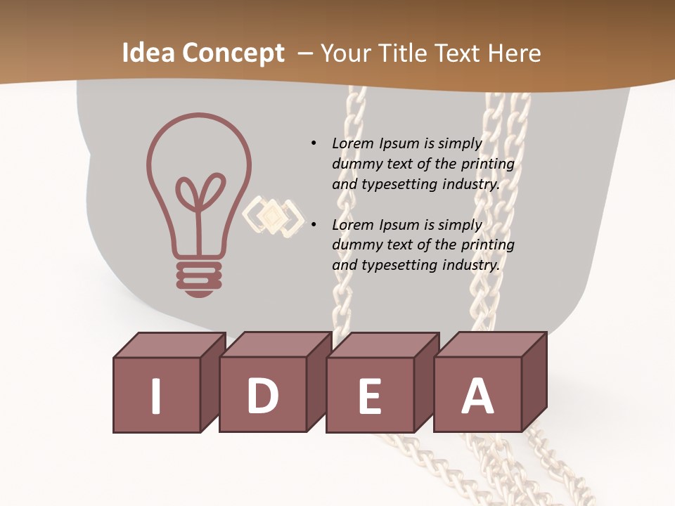 Evening Purse PowerPoint Template