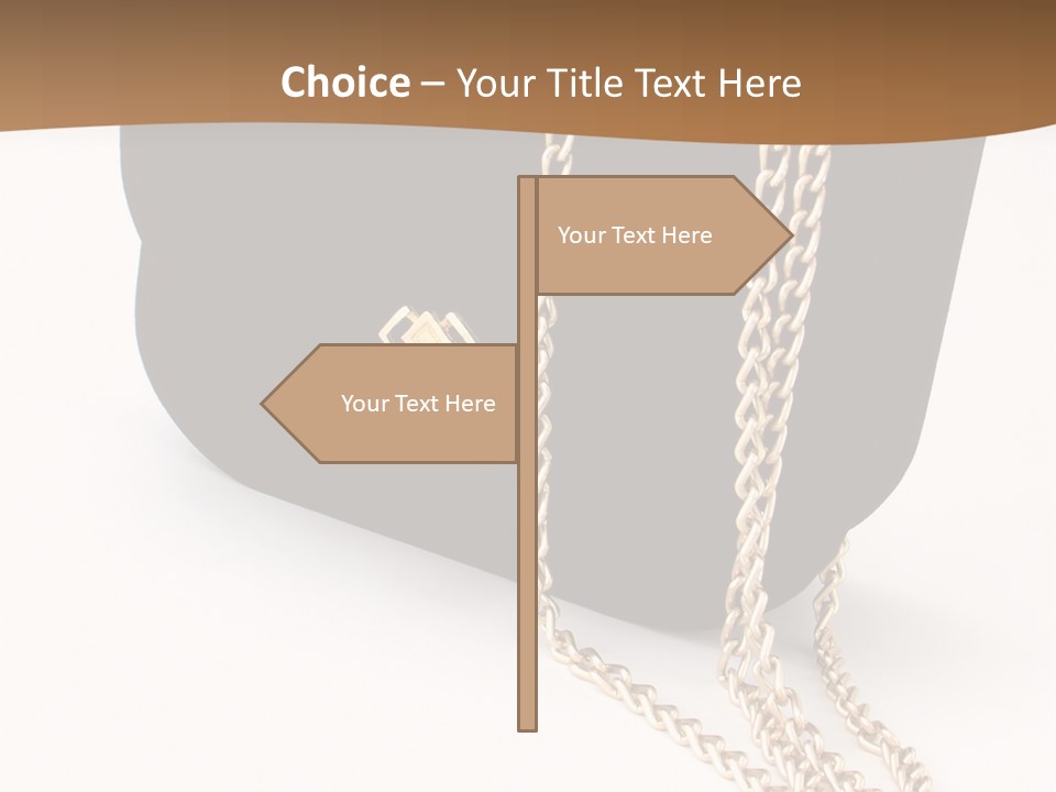 Evening Purse PowerPoint Template