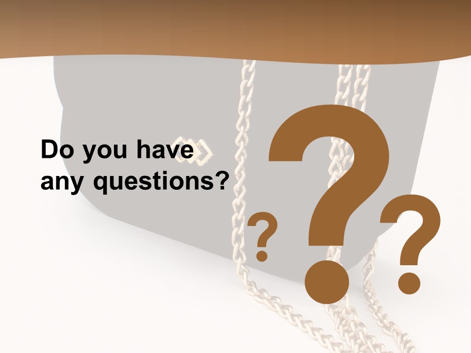 Evening Purse PowerPoint Template