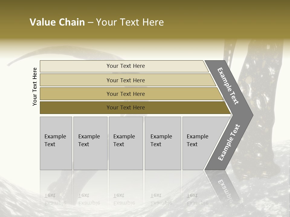 Tentacles In A Rough Ocean 3D Render PowerPoint Template