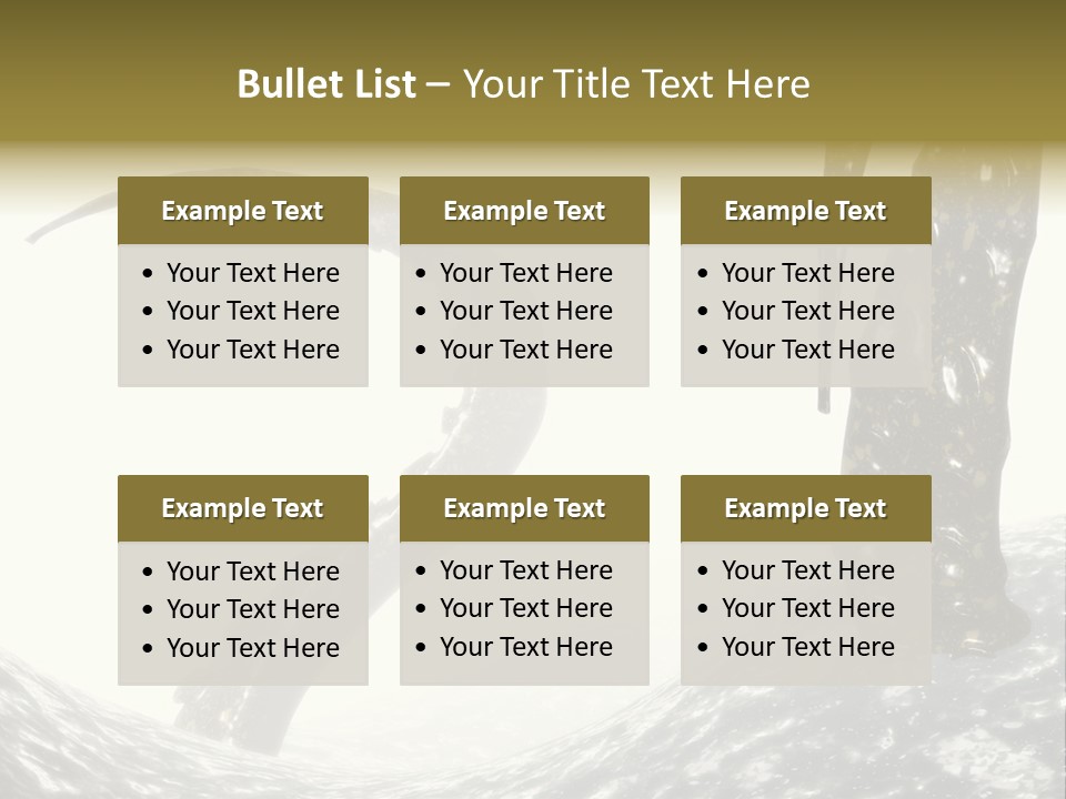 Tentacles In A Rough Ocean 3D Render PowerPoint Template