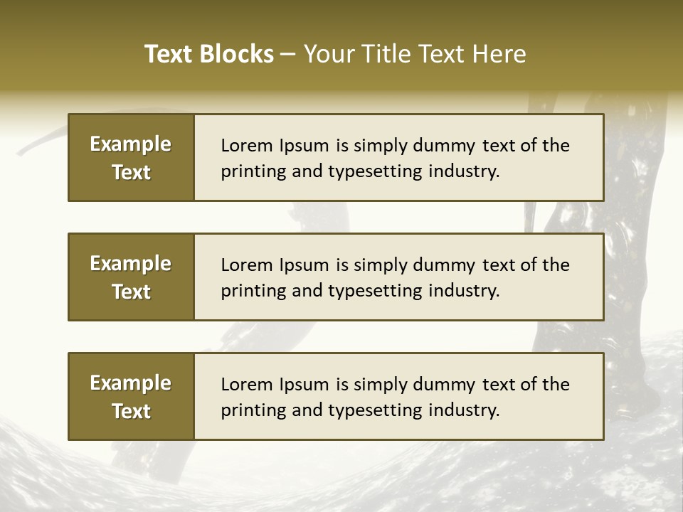 Tentacles In A Rough Ocean 3D Render PowerPoint Template