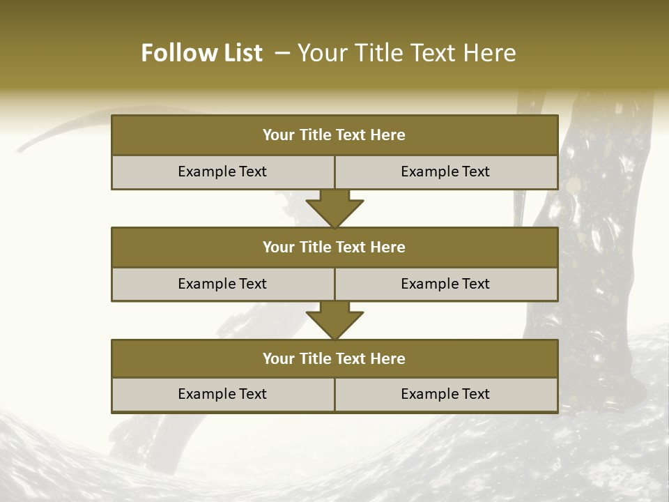 Tentacles In A Rough Ocean 3D Render PowerPoint Template