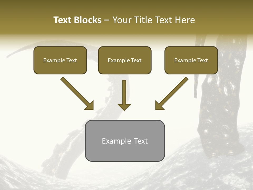 Tentacles In A Rough Ocean 3D Render PowerPoint Template