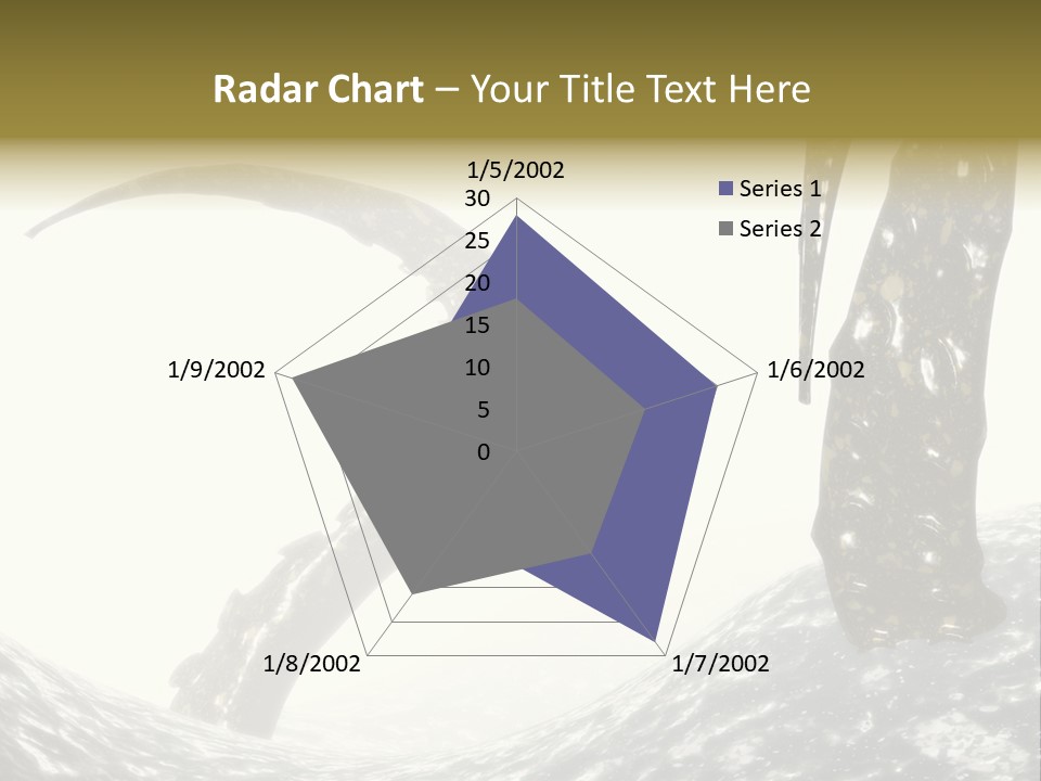 Tentacles In A Rough Ocean 3D Render PowerPoint Template