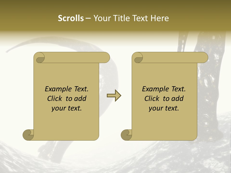 Tentacles In A Rough Ocean 3D Render PowerPoint Template